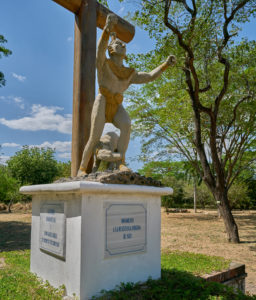Memory in Leon Viejo of Indigenous population killed by the conquerors